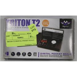TRITON T2 DIGITAL POCKET SCALE