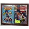 Image 1 : FRAMED #1I SSUE COMICS,AMAZING SPIDERMAN,AND