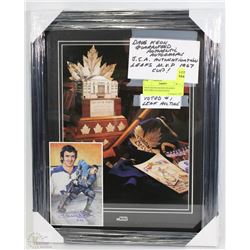 DAVE KEON SIGNED FRAMED PICTURES GUARANTEED