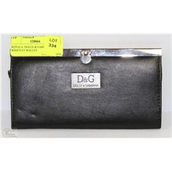 REPLICA DOLCE & GABANA BLACK WRISTLET WALLET