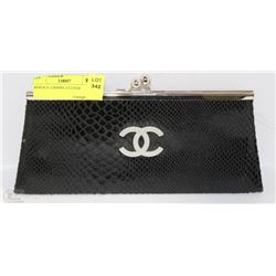 REPLICA CHANEL BLACK CLUTCH