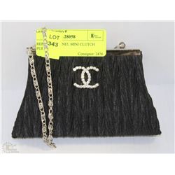 REPLICA CHANEL BLACK MINI CLUTCH PURSE