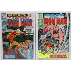 IRON MAN #1 & 2 COMICS