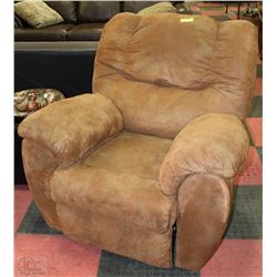 RUSTIC LOOK ROCKER RECLINER ARM CHAIR