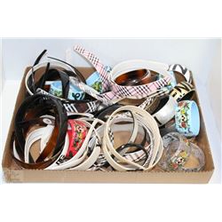 FLAT OF DESIGNER REPLICA HEADBANDS & BRACELETS
