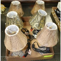 FLAT OF NEW MATCHING MINI LAMPS