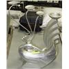 Image 1 : SWAN ORNAMENT WITH 1 SILVER LEAF CANDLE HOLDER