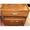 Image 1 : WOODEN MICROWAVE STAND WITH UNDERNEATH STORAGE