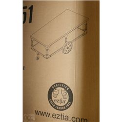 NEW IN THE BOX RAILROAD STYLE COFFEE TABLE