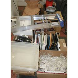 2 PALLETS OF ESTATE HOUSEWARES INCL COFFEE POT,