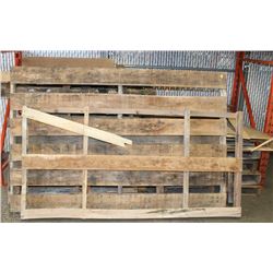 STACK OF WOOD PALLETS