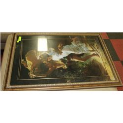 FRAMED GREEK-STYLE PRINT