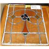 Image 1 : VINTAGE BUBBLE STAINED GLASS