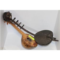 SET OF TWO OLD-STYLE DECORATIVE BANJOS