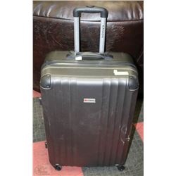 NEW 28" AIR CANADA 360 DEGREE SILVER SUIT CASE