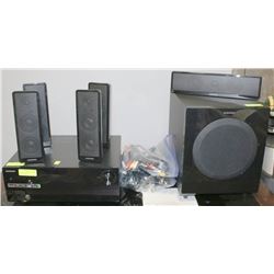 8PCS SAMSUNG SURROUND SOUND HOME THEATER