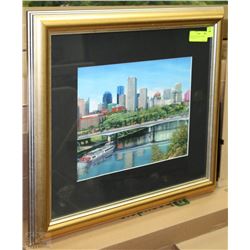 EDMONTON BY LOREN CHABOT PICTURE  19"X 24"