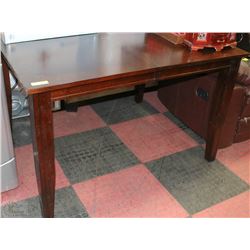WOOD TONE KITCHEN TABLE