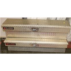 PAIR OF CHALLENGER TRUCK SIDE TOOL BOXES