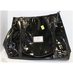 REPLICA BLACK VERSACE PURSE