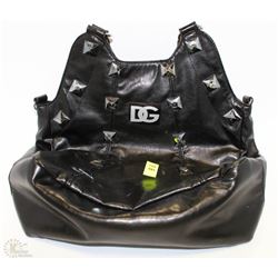 REPLICA BLACK DG PURSE