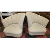 Image 1 : PAIR OF FABRIC ACCENT CHAIRS