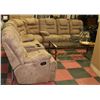 Image 1 : CHICAGO SADDLE PLUSH FABRIC SECTIONAL