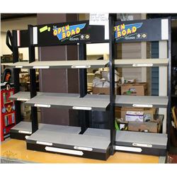 LOT OF 3 DIE CAST 3 TIER NAPA CAR STANDS