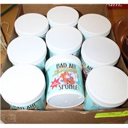 FLAT OF NEW BAD AIR SPONGES