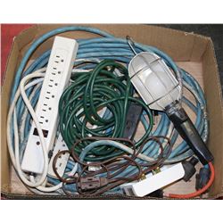 BOX W/HEAVY DUTY CONSTRUCTION CORD,