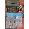 Image 1 : LARGE BOX FULL OF HARDWARE AND BIN