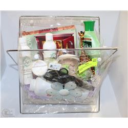 DECORATIVE STORAGE CONTAINER W/NEW