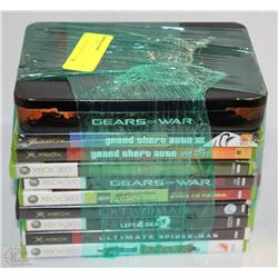 BUNDLE OF TEN XBOX 360 GAMES