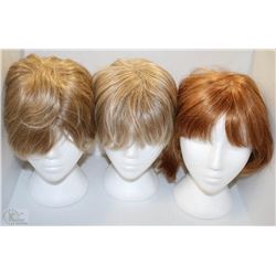 BOX W/THREE SALON CLOSURE WIGS - TWO
