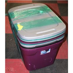 BUNDLE OF 5 STERILITE 68LITRE WITH LIDS