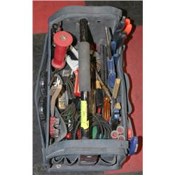 MASTERCRAFT TOOL BAG WITH CONTENTS