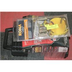 CRAFTSMAN SOCKET SET WITH BRAND NEW BOOSTER CABLES