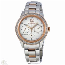 #40-CITIZEN ECO-DRIVE TWO-TONE DIAL WATCH