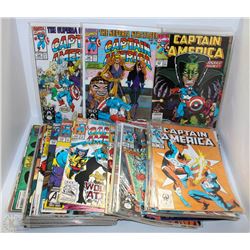 BOX W/OVER 40 CAPTAIN AMERICA