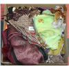 Image 1 : BOX W/11 DECORATIVE SCARVES & 2 BELLY