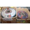 Image 1 : BOX OF 5" GRINDING DISCS SOLD WITH 4.5" GRINDING