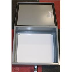 LARGE METAL WALL MOUNT STORAGE BOX