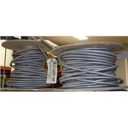 TWO ROLLS OF METAL WIRE HOUSING