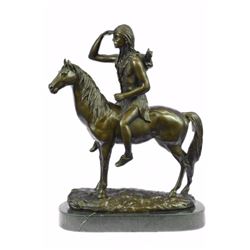 The Scout By Cyrus Dallin Bronze Sculpture