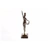 Image 2 : 100% solid bronze sculpture on marble base