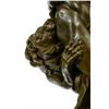 Image 8 : decorative bronze sculpture on marble base