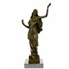 Image 1 : great looking bronze sculpture on marble base