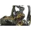 Image 8 : decorative   bronze sculpture on marble base