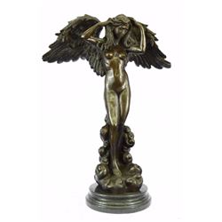 Winged Victory Angel Bronze Sculpture