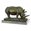 Image 8 : Animal edition Rhinoceros Bronze Sculpture